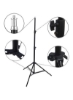 آلیاژ آلومینیوم Photostudio Lightstand 97 سانتی متر مشکی