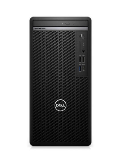 رایانه شخصی Optiplex 7080 Tower با پردازنده Core i5 اینتل / رم 4 گیگابایت / HDD 1 ترابایت / گرافیک Intel UHD مشکی