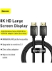 کابل HDMI 8K 1M Ultra HD پرسرعت 48 گیگابیت بر ثانیه سیم HDMI 2.1، پشتیبانی از 8K@60Hz، 4K@120Hz، eARC Dynamic HDR Dolby Vision برای MacBook 2021 Pro PS5، PS4، نینتندو سوییچ، تلویزیون سامسونگ Bracked، Ny