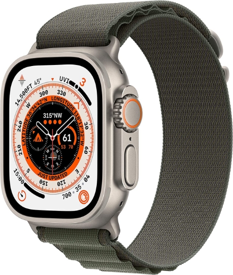 ساعت هوشمند اپل Apple Watch Ultra Green Alpine Loop GPS + Cellular, 49mm