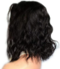 Hair Brazilian Virgin Human Hair Lace Front Wigs Glueless Short Bob Human Hair Wigs Wavy With Baby Hair For Black Women Short Wavy Lace Wigs