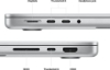 تصویر  Apple 2023 MacBook Pro laptop with Apple M2 Pro chip with 10‑core CPU and 16‑core GPU: 14.2-inch Liquid Retina XDR display, 16GB , 512GB SSD storage لپتاپ اپل 