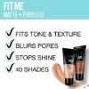 Its blurring micro powders refines pores while shine is being absorbed for a natural matte finish