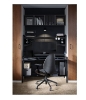 تصویر  میز گیمینگ ایکیا IKEA Gaming desk, black, 140/185x74x146 cm