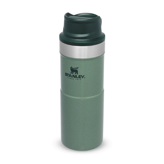 تصویر  ماگ 0.35 لیتر استنلی سری کلاسیک مدل STANLEY CLASSIC TRIGGER ACTION TRAVEL MUG Hammertone Green 0.35L