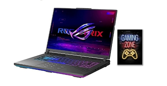 لپ تاپ ایسوس به همراه نور دیواری مدل ASUS 2023 Latest Rog Strix G16 Gaming Laptop