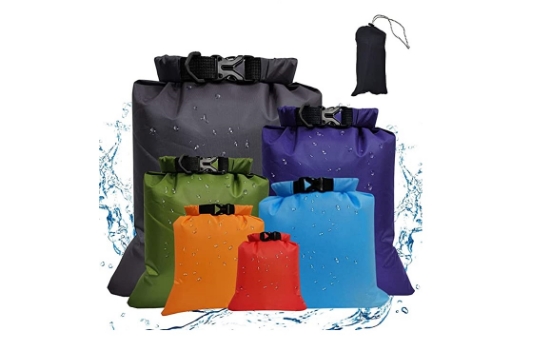 کیسه ضد آب درای بگ پک 6 عددی مدل DELFINO Waterproof Dry Bag Backpack