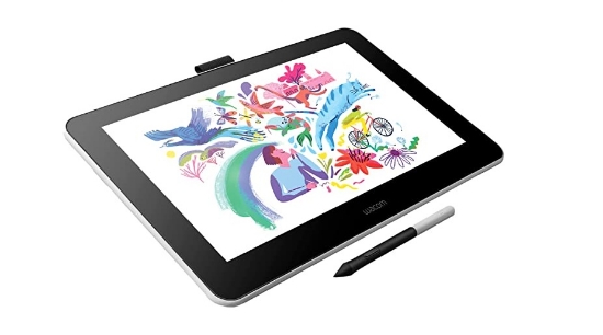 تصویر  تبلت 3'13 اینچ طراحی به همراه قلم مدل Wacom One HD Creative Pen Display, Drawing Tablet With Screen, 13.3"