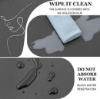 تصویر  کاغذدیواری PVC رنگ خاکستری مدل White Self-Adhesive Wallpaper Dark Gray 5/44*299Cm