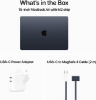 تصویر  مک بوک Air اپل 15 اینچ 256 گیگ مدل Apple 2023 MacBook Air laptop with M2 chip: 15.3-inch