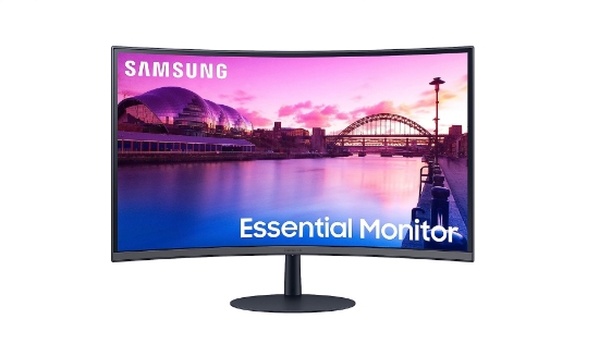 تصویر  مانیتور خمیده 27 اینچ سامسونگ مدل  Samsung 32" LS32C390, Curved Monitor With 1000R Curvature, 75Hz Refresh Rate