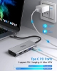 تصویر  تبدیل هاب Selore همراه 9 خروجی و پورت Thunderbolt مدل USB C Docking Station Dual Monitor, 9 in 1 USB C