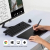 تصویر  تبلت طراحی HUION به همراه قلم مدل HUION H610X Drawing Graphics Tablet