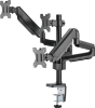 تصویر  پایه نگهدارنده مانیتور  Twisted Minds Triple 17"-32" Monitor Arm Aluminum Desk Mount fits Three Monitor Full Motion Adjustable With USB 3.0- VESA/C-Clamp/Grommet/Cable Management, Black, TM-26-C018UP