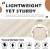 تصویر  ست چمدان مسافرتی COOLIFE Suitcase Trolley Carry On Hand Cabin Luggage Hard Shell Travel Bag Lightweight with TSA Lock,The Suitcase Included 1pcs Travel Bag and 1pcs Toiletry Bag (White/Brown, 28 Inch Luggage Set)