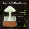 تصویر  چراغ خواب هفت رنگ دکوراتیو مدل Rain Cloud Humidifier, RGB Night Light Aromatherapy 7 Color