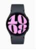 تصویر  ساعت هوشمند سامسونگ مدل گلکسی واچ 6 سایز 40 رنگ نوک مدادی +  هدفون بی سیم سامسونگ  Galaxy Watch 6 40 Mm GPS Smartwatch + Galaxy Buds 2 Graphite 