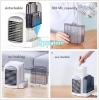 تصویر  مینی کولر قابل حمل مدل FR  رنگ خاکستری   Mini Personal Air Cooler, USB Compact Coolers, Portable Fan Cooler with water tank, for Home Office Bedroom Garden Outdoors, Eco Friendly (grey)