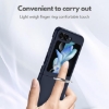 تصویر  بک کاور Samsung Galaxy Z Flip 5 مدل T Tersely به همراه رینگ  T Tersely Clear Case Cover with Ring for Samsung Galaxy Z Flip 5