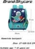 Durable little school bag: this bookbag is made of good quality and breathable material, the first fabric is waterproof nylon polyester with small hole mesh, PVC compartment is in the middle, three-dimensional back plane makes this it upright.