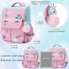 تصویر  کیف مدرسه یونیکورن دخترانه Unicorn Girls Backpacks