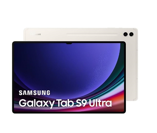 تصویر  تبلت سامسونگ ‎ Tab S9 Ultra  X916  5G| حافظه 256 رم 12 گیگابایت ا Samsung Galaxy Tab S9 Ultra 5G Android Tablet, 12GB RAM, 256GB Storage MicroSD Slot, S Pen Included, Beige (UAE Version)