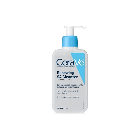 تصویر  پاک کننده صورت سالیسیلیک اسید سراوی برای پوست های معمولی CeraVe Renewing Salicylic Acid Face Cleanser
