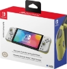 تصویر  کنترل کننده ارگونومیک دسته بازی مدل   NSW-700U مخصوص کنسول Nintendo رنگ خاکستری و زرد  HORI Nintendo Switch Split Pad Compact (Light Gray & Yellow) - Ergonomic Controller for Handheld Mode - Officially Licensed by Nintendo