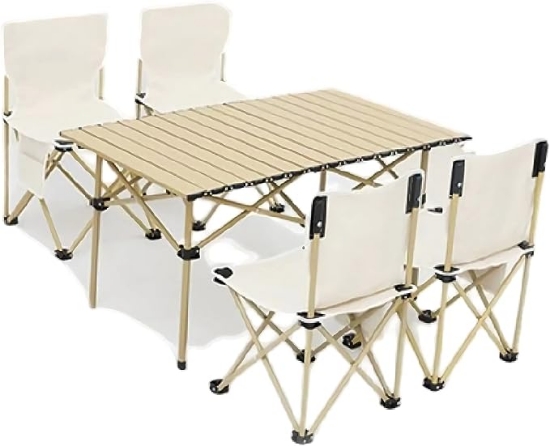 Collapsible discount camping table