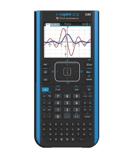 تصویر  ماشین حساب مهندسی تگزاس مدل TI-Nspire CX CAS ا Texas Instrument Nspire CX II CAS Student Software Graphing Calculator