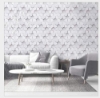 تصویر  برچسب های دیواری سه بعدی  45x300 سانتی متر کاغذ دیواری دکور JLHOUSE 9171 Geometric Vinyl Peel and Stick Wallpaper Grey Hexagon Self Adhesive Waterproof Contact Paper Sticky for Bedroom livingroom Decor, 17.7 x 118inch