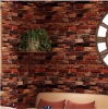 تصویر  کاغذ دیواری طرح آجر ضد آب 45 سانتی متر  در  300 سانتی متر 45cmx 3 Meters  Yancorp Waterproof Self-Adhesive Wallpaper Rust Red Brown Brick Pattern Peel-Stick Wallpaper Wall Stickers Door Stickers Counter Top Stickers (Rust Red Brick)