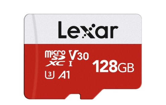 تصویر  کارت حافظه میکرو اس دی UHS-1 لکسار 128 گیگ A1 مدل Lexar 128GB Micro SD Card ا Lexar 128GB Micro SD Card, microSDXC UHS-I Flash Memory Card
