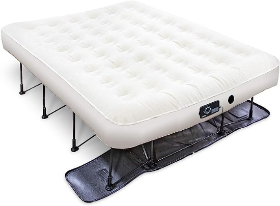 تصویر  تخت تاشو قابل Ivation حمل مدل Ivation ez-bed inflatable mattress with frame & rolling case