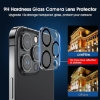 تصویر  محافظ صفحه نمایش amFilm آیفون 15 و آیفون 15 پرومکس مدل |  amFilm OneTouch for iPhone 15 Glass Screen Protector Guard with Camera Lens Protector