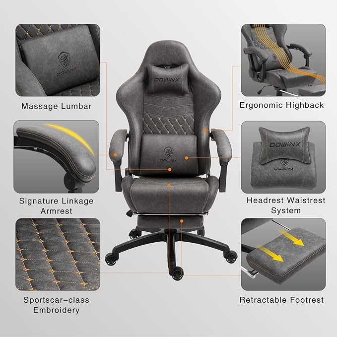 Dowinx gaming 2024 chair ergonomic