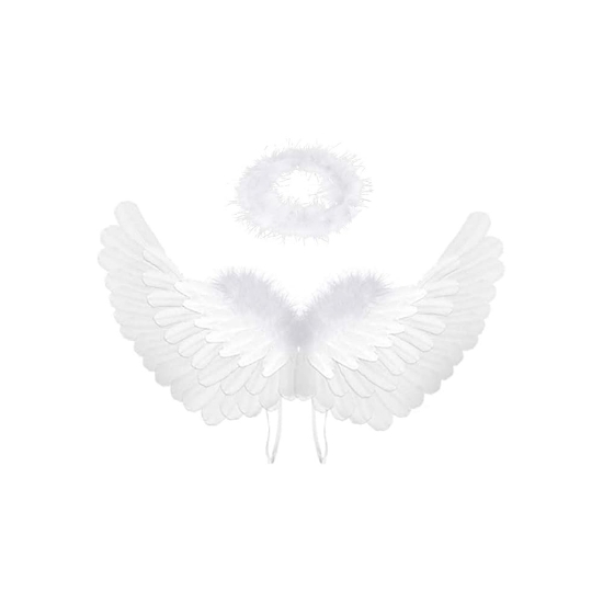 تصویر  بال های فرشته و هاله SzJias