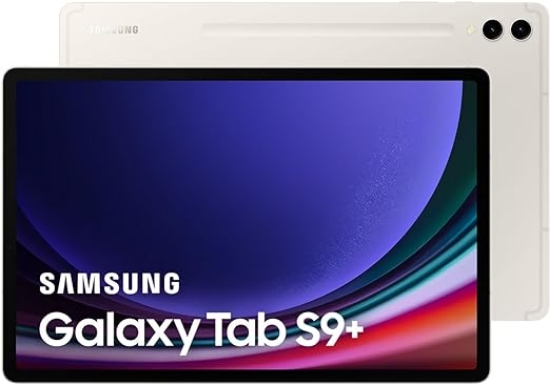 تصویر  تبلت سامسونگ ‎ Tab S9 PLUS X816 5G| حافظه 256 رم 12 گیگابایت ا Samsung Galaxy Tab S9+ 5G Android Tablet, 12GB RAM, 256GB Storage MicroSD Slot, S Pen Included, (UAE Version)
