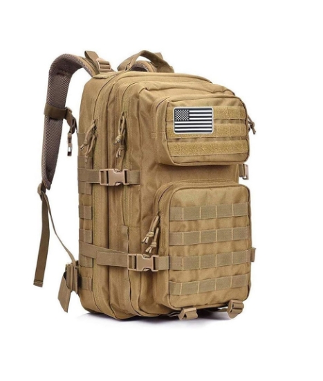 تصویر  کوله پشتی کوهنوردی و کمپینگ اورجینال  برند G4Free سایز 40L طرح نظامی G4Free 40L Military Tactical Backpack