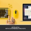 تصویر  کیبورد بی سیم لاجیتک مدل POP KEYS به همراه کلید ایموجی Logitech POP Keys Mechanical Wireless Keyboard with Customizable Emoji Keys