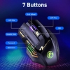 تصویر  موس گیمینگ  بدون صدا و بدون سیم برند mione طراحی ارگونومیک  Wireless Bluetooth Mouse, Mione RGB Dual Mode (Bluetooth 5.1 + USB) 2.4GHz Rechargeable Silent 3200 DPI Wireless Gaming Mouse with 7 Buttons,