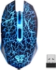 تصویر  موس گیمینگ بدون صدا موس سایلنت  بدون سیم برند VEGCOO طراحی ارگونومیک دارای 7 رنگ چراغ C10 Wireless Gaming Mouse Rechargeable Silent Optical Mice 7 Colors LED Lights, 7 Buttons  