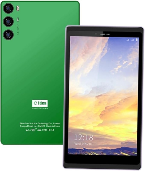 تصویر  تبلت 7 اینچی C idea مدل CM525 حافظه32 گیگابایت C idea Smart Tablet Android Kids Tab 7 Inch IPS Touch Screen 5G LTE Single SIM WiFi GPS and Bluetooth, Zoom Supported Face Unlock CM525 Tablet PC