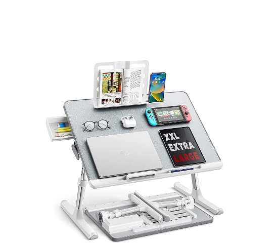 تصویر  میز لپ تاپ تاشو  قابل حمل ALMEKAQUZ Laptop Bed Tray Table