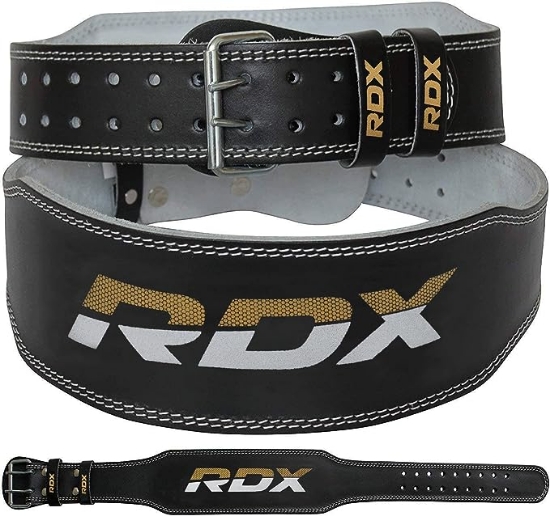 تصویر  کمربند  حرفه ای وزنه برداری اورجینال  RDX Weight Lifting Belt Gym Fitness