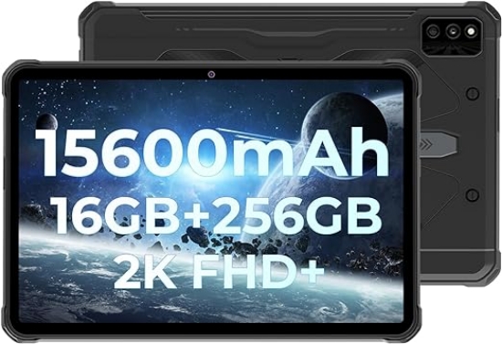 تصویر   تبلت 10 اینچی ضدآب با حافظه 256 و رم 16 گیگابایت R6 Ultra Rugged Tablet 