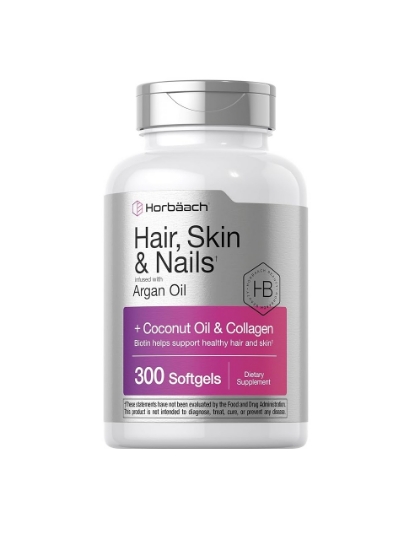 قرص ویتامین‌های مو، پوست و ناخن Hair Skin and Nails Vitamins 300 Softgels