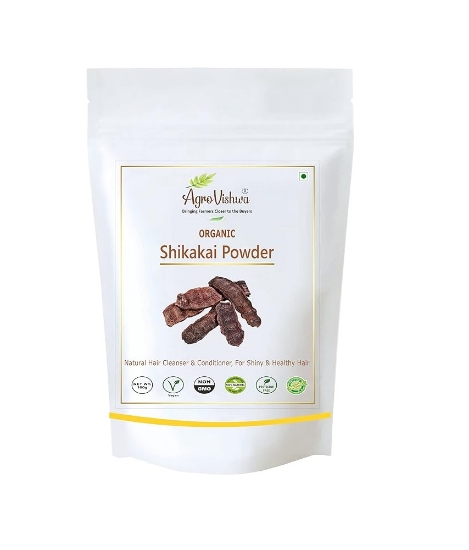 پودر شياکاي ارگانيک ۱۰۰% خالص آگروويشا Agrovishwa