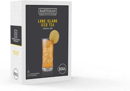 Bartesian Long Island Iced Tea Cocktail Mixer Capsules for Cocktail Machine
