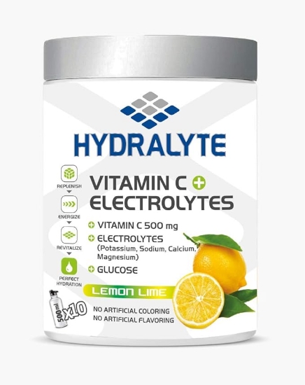 پودر مخلوط نوشیدنی ورزشی هیدرالایت | Hydralyte Vitamin C + Electrolyte Hydration Sports Drink Powder